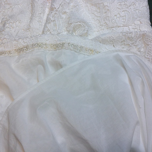 NEW Lilly Pulitzer Sienna Resort White Dress 2 Linings+Straps Lame Hem Sz16 R288 - Picture 13 of 15